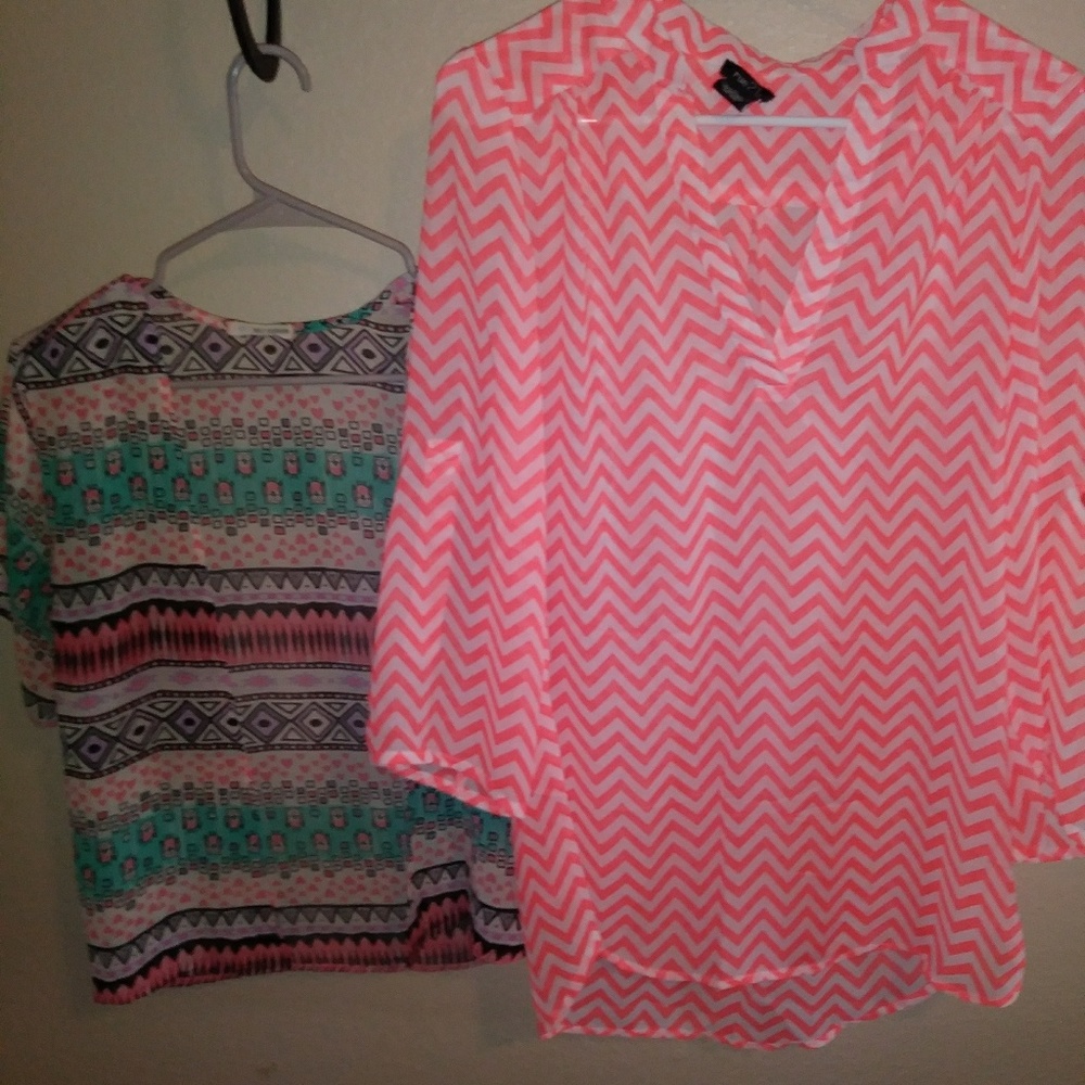 Rue21 Women's 3/4 Sleeve Shirt and Cover